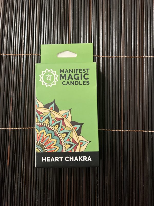 MANIFEST MAGIC CANDLES Heart Chakra