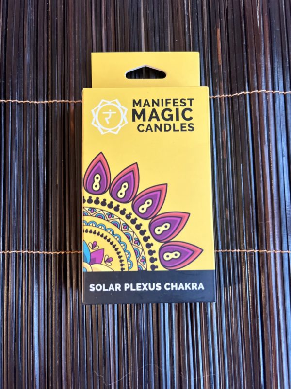 MANIFEST MAGIC CANDLES SOLAR PLEXUS CHAKRA