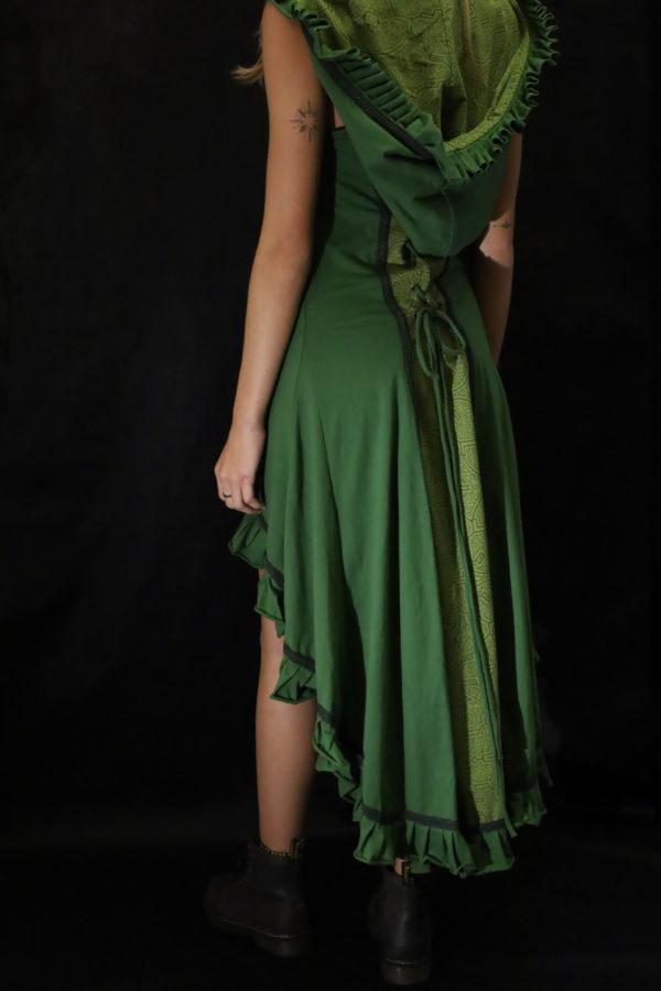 Oltamaji High-Low Dress (Handmade in Switzerland) - Image 4