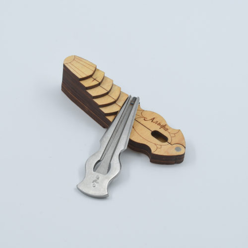 Glazyrin's "Alpha" Jawharp With Custom Wooden Case (D)