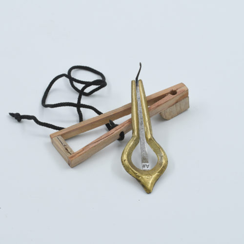 “Golden Nomad” – Brass Jaw Harp (C)