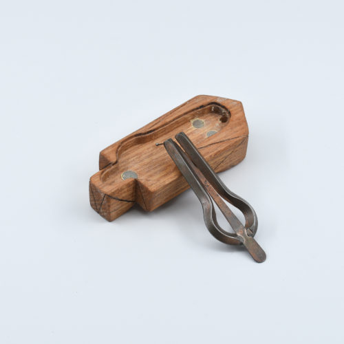 Hungarian Jaw Harp with Custom Wooden Case (B)