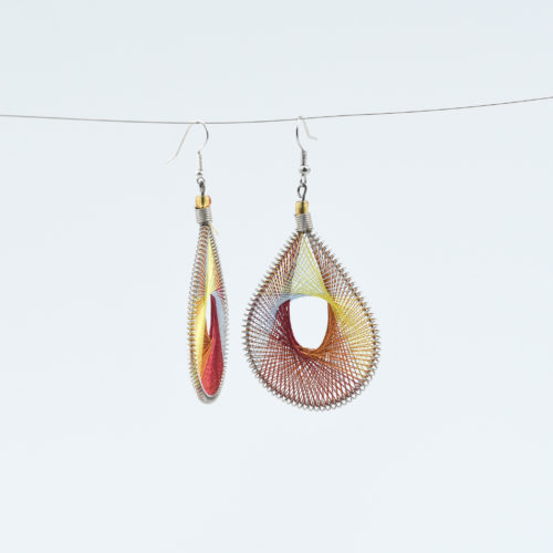 “Sunburst Harmony” Earrings