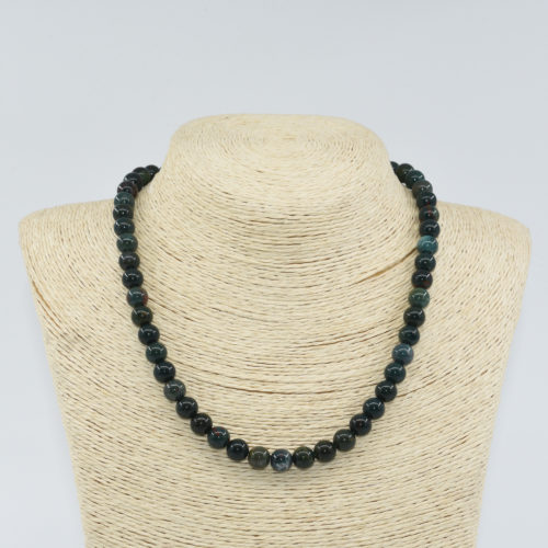 Heliotrope (Bloodstone) Necklace