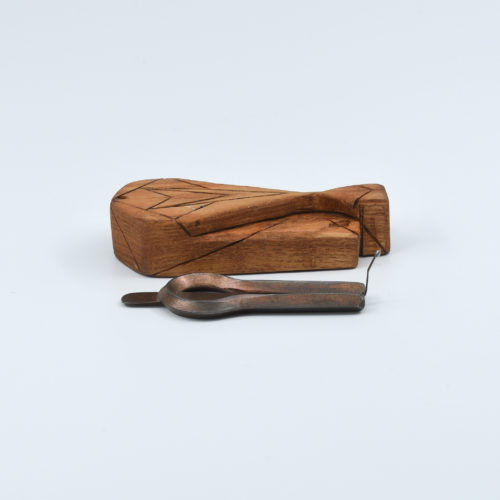 Hungarian Jaw Harp with Custom Wooden Case (A#)